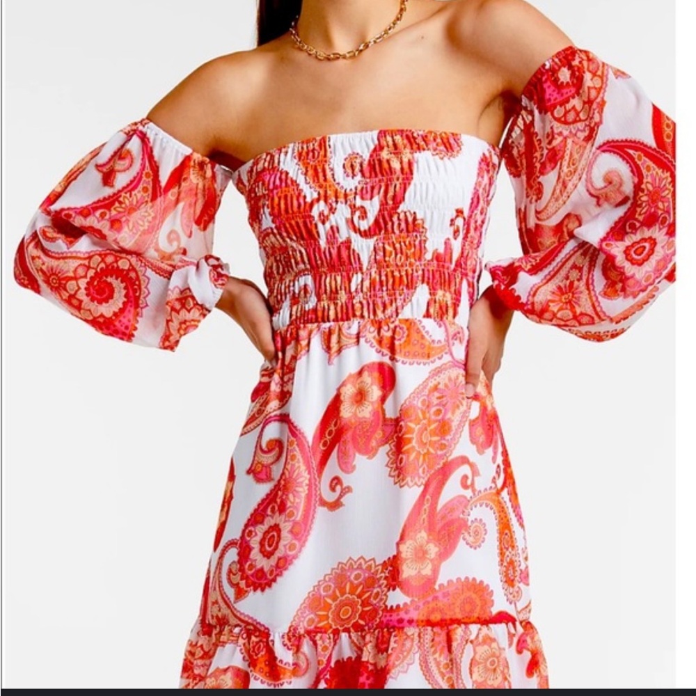 Express Off the Shoulder Dress